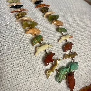 Authentic American Indian Fetish Necklace